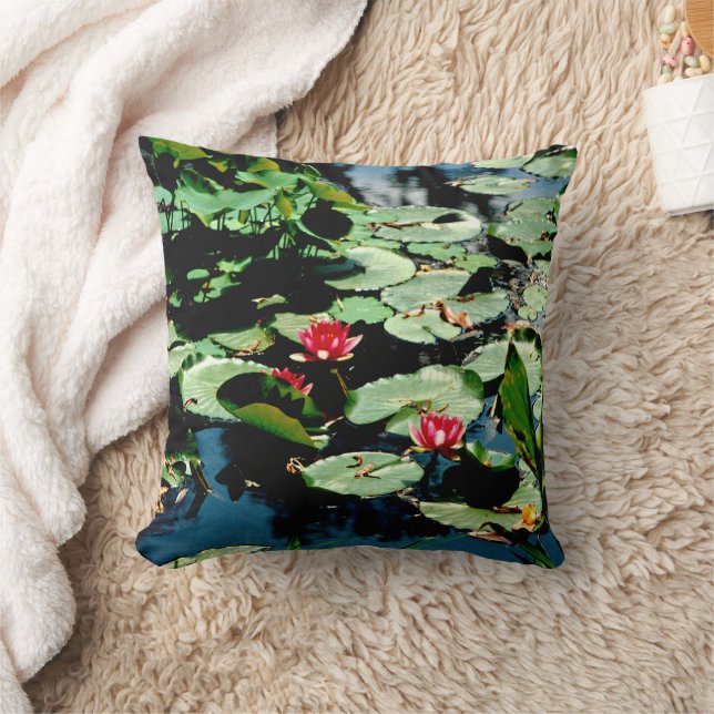 Waterlelies Kussen (Deken)