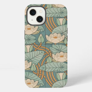 Waterlelies Lelie Art Nouveau Natuur iPhone 13 Hoesje