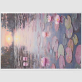 Waterlelies Lelie Pads Schilderij Decoupage Tissuepapier (Voorkant)