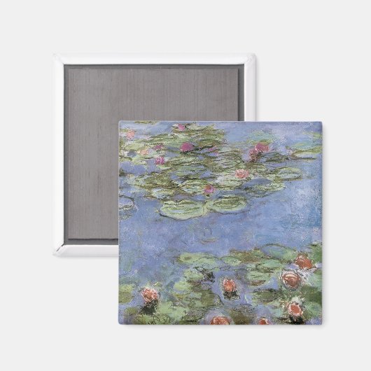  waterlelies magneet (Voorkant / Achterkant)