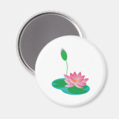 Waterlelies Magneet (Voorkant / Achterkant)