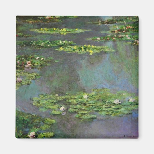 waterlelies magneet (Voorkant)