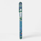 Waterlelies met eigen naam van Claude Monet iPhone Hoesje (Linkerkant)