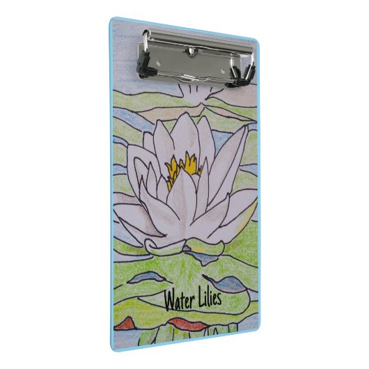 Waterlelies Mini Klembord (Schuin)