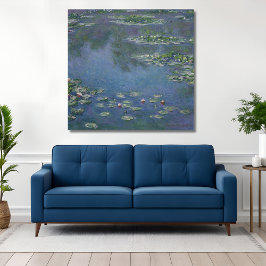 Waterlelies Monet 1906 Canvas Afdruk