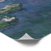Waterlelies Monet 1906 Poster (Hoek)