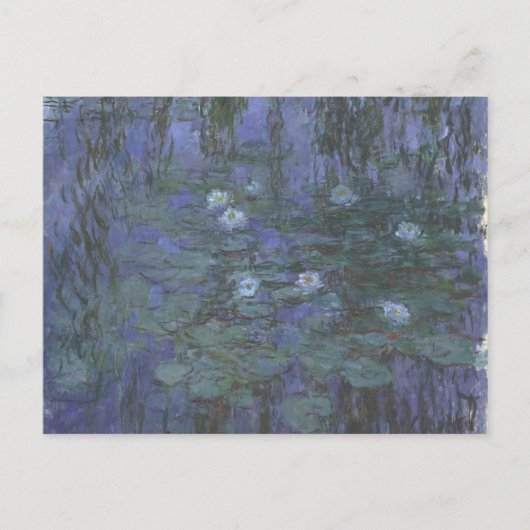 Waterlelies Monet Briefkaart (Voorkant)