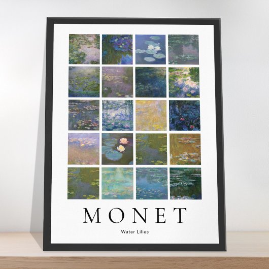 Waterlelies Monet Poster