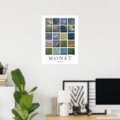 Waterlelies Monet Poster (Thuiskantoor)