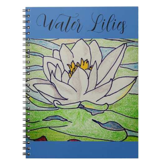 Waterlelies Notitieboek (Voorkant)