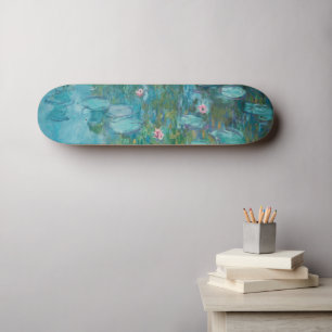 Waterlelies, Olie-schilderij, Claude Monet Persoonlijk Skateboard
