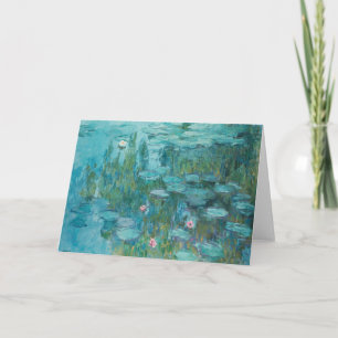 Waterlelies, Olie Schilderij in Fijne Kunst, Claud Kaart