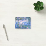 Waterlelies Post-it® Notes<br><div class="desc">Water Lilies is een serie van meer dan 200 olieschilderijen van de Franse impressionist Claude Monet. Dit schilderij,  voltooid in 1919,  heeft schaduwen van blauw en roze.</div>