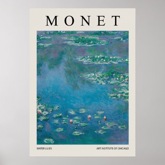 Waterlelies Poster (Voorkant)