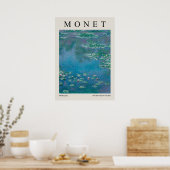 Waterlelies Poster (Keuken)