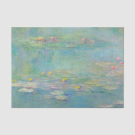 Waterlelies Serie 3 door Claude Monet  Tissuepapier