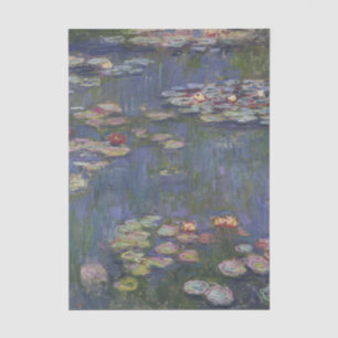 Waterlelies Serie van Claude Monet Tissuepapier