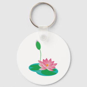 Waterlelies Sleutelhanger
