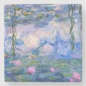 Waterlelies Stenen Onderzetter (Voorkant)