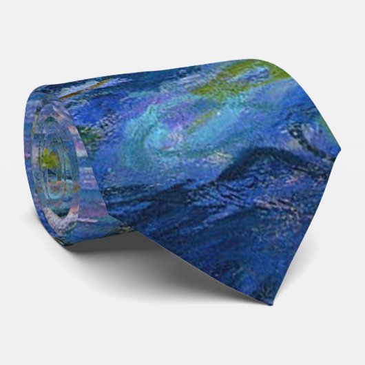 Waterlelies Stropdas (Opgerold)