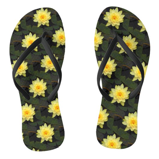 Waterlelies Teenslippers (Voetbed)