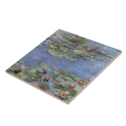  waterlelies tegeltje (Zijkant)