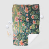 Waterlelies Tennis en Golf Towel Golfhanddoek (Insitu)