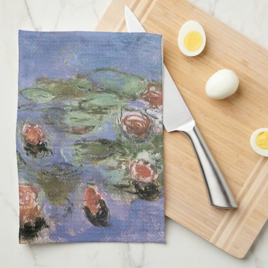  waterlelies theedoek (Quarter Fold)