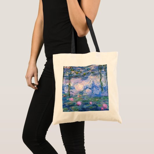Waterlelies Tote Bag (Voorkant (product))