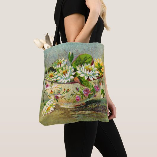 Waterlelies Tote Bag (Dichtbij)