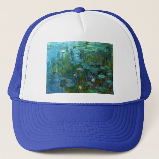 Waterlelies Trucker Pet (Voorkant)