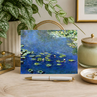 Waterlelies van Claude Monet Briefkaart