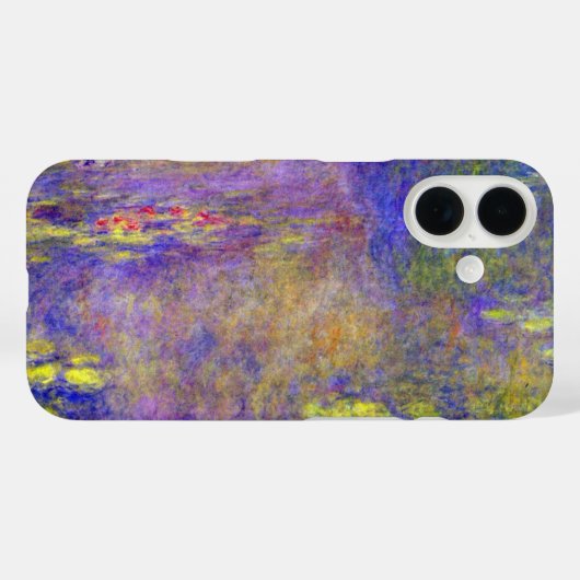 Waterlelies van Claude Monet Case-Mate iPhone Case (Achterkant (horizontaal))