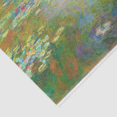 Waterlelies van Claude Monet Decoupage Tissuepapier (Detail)