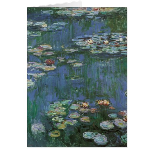 Waterlelies van Claude Monet, Oude Bloemen (Voorkant)