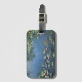 Waterlelies van Claude Monet, Oude Bloemen Bagagelabel (Voorkant (verticaal))