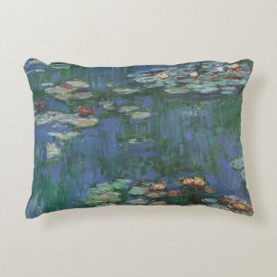 Waterlelies van Claude Monet, Oude Bloemen Decoratief Kussen