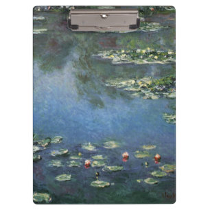 Waterlelies van Claude Monet, Oude Bloemen Klembord