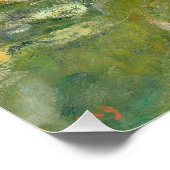 Waterlelies van Claude Monet Perfect Poster (Hoek)