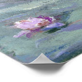 Waterlelies van Claude Monet Poster (Hoek)