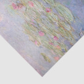 Waterlelies van Claude Monet Tissuepapier (Detail)