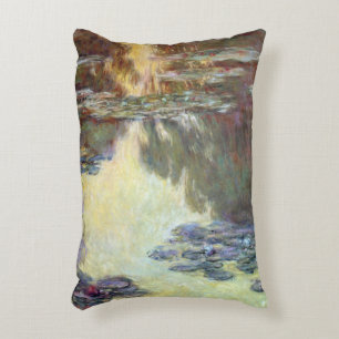 Waterlelies van Claude Monet, Vintage Fine Art Accent Kussen