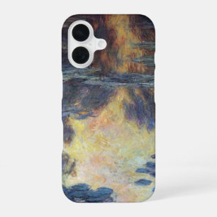 Waterlelies van Claude Monet, Vintage Impressionis iPhone 16 Hoesje