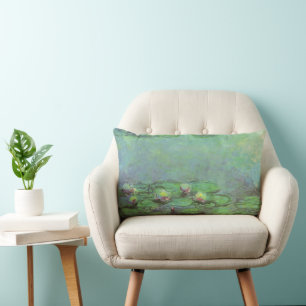 Waterlelies van Claude Monet, Vintage Impressionis Kussen