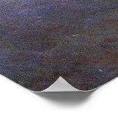 Waterlelies van Claude Monet, Vintage Impressionis Poster (Hoek)