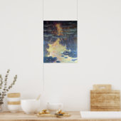 Waterlelies van Claude Monet, Vintage Impressionis Poster (Keuken)