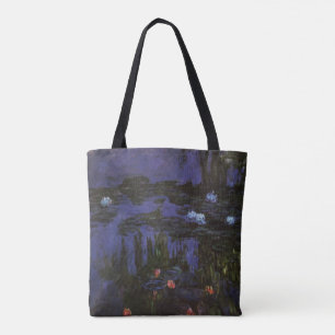 Waterlelies van Claude Monet, Vintage Impressionis Tote Bag