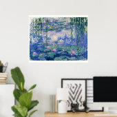 Waterlelies van Monet | 30-inch x24 Poster (Thuiskantoor)