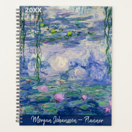 Waterlelies van Monet | Aangepaste tekst Planner