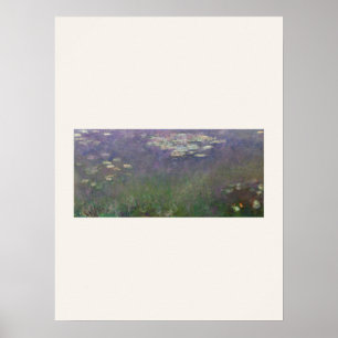 Waterlelies van Monet - Impressionistische Kunstpo Poster